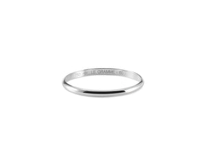 half bangle ring la 1g